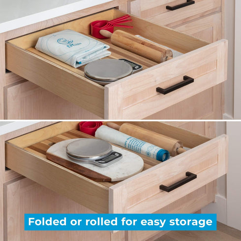 XXL Silicone Pastry Mat – Non-Slip Easy-Clean Rolling Mat for Dough, Cookies, Pizza & Fondant