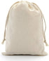 KUPOO 50PS Cotton Muslin Bags, Drawstring Bags for Wedding Party Favor and DIY Craft (5x7 Inch)