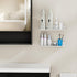 Wisfame 2 Pack, 11.8Inch, Adhesive Wall Shelf Modern Floating Shelves for Wall Metal Wall Mounted Display Ledge Shelf