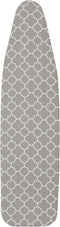 Household Essentials 80098 Ironing Board Cover | Gray Trellis | 100% Cotton