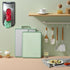 Magnetic Wall Mounted Trash Bag Holder, Grocery Bag Holder Stainless Steel Kitchen Trash Bag Organizer
