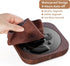 3 Settings, 54-Inch Coffee Mug Warmer with Auto Shut Off, Temperature Brown Wood Grain Design, Electric Beverage Heater