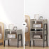Set 2, TB01BG039 TUTOTAK Nightstnd, of Stackable End Tables, Side Table, Bedside Tables with Open Storage Shelf