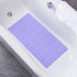 Webos Foldable Non Slip Silicon Bath Mat Bathtub mat Shower mats no