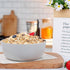 EI 8pcs Wheat Straw Bowls Set, 28oz Unbreakable Premium Cereal Bowls, Reusable Plastic Bowls for Picnic, Dinner, Party