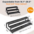 3-Tier 16"-29" Spice Rack Organizer for Kitchen Cabinet or Pantry, Expandable Spice Organization Shelf, Seasoning