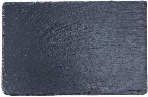Slate Cheese Board Black Platter Tray, 8 * 12IN Cutting Board