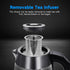 1500W 1.7L Aigostar Electric Kettle, Tea Kettle with Temperature Control and Tea Infuser, Hot Water Kettle