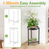 1 16 Inch iDavosic.ly Tier Corner Plant Stand Indoor, Tall Vertical Metal Flower Heavy Duty Pot Holder Shelf Outdoor
