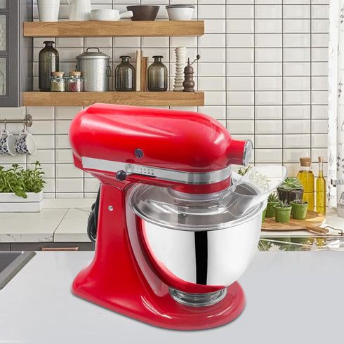 KitchenAid 4.5-5 Quart Tilt-Head Stand Mixers, Secure Pouring Shield & Bowl Covers, Pack of 2