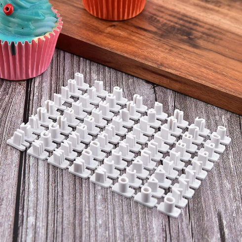 Pack of 72 Alphabet Number Letter Cookie Stamp Set, Biscuit Fondant Decorating Baking Impress Mould