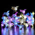 Hummingbird 13.85 40 8 WSgift Decorative String Lights, Ft Cool White LED Weatherproof Battery Operated Modes Spring