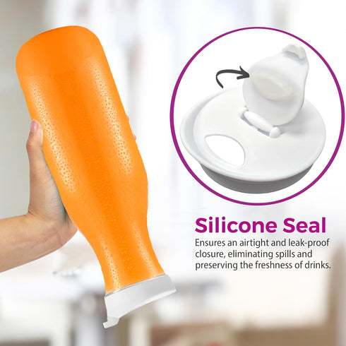 DilaBee Water Carafe with Lids, 50 Oz Plastic Juice Pitcher, 3 Pack, BPA-Free, Not Dishwasher Safe