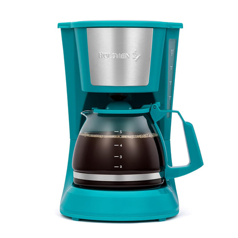 Holstein Housewares 5 Cup Drip Coffee Maker Compact and User-Friendly with Auto