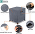 Square,600D 32" 32" 18" Waterproof Outdoor Ottoman Cover Heavy Duty Patio Small Side Table Cover,Patio Furniture Covers