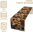 Houselerax Country 13" x60" Coffee Theme Table RunnerCoffee Theme Latte Tea Cup Rustic Farmhouse Kitchen Dining Table