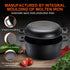 Overmont 2 in 1 Pre-Seasoned Dutch Oven with Skillet Lid for Induction, Electric, Grill, Stovetop, BBQ, Camping (5