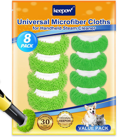 Steam Cleaner Accessories Microfiber Cloth for Handheld Steam Shot Reusable Washable Steam