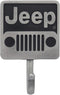 Open Road Brands Jeep Grille Metal Wall Hook for Coats, Jackets, Keys and More