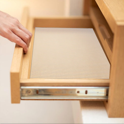 Shelf Liners for Kitchen Cabinets, 10 Inch Wide X 20 Ft Non Adhesive Waterproof Liners for Kitchen & Bathroom
