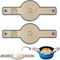 Silicone Bread Sling for Dutch Oven - 2 PCS Non Stick Reusable Baking Mat with Long Handles