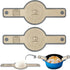 Silicone Bread Sling for Dutch Oven - 2 PCS Non Stick Reusable Baking Mat with Long Handles