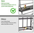 Bathroom Organizer Countertop - 3 Tier Spice Rack Organizer for Bathroom, Kitchen, Bedroom, Offices