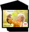 Black Magnetic Picture Frame 4X6 for Refrigerator, 30 Pack Black Photo Magnets Sleeves
