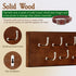 28 Closet, 4.25''Hx16''L Treehouse Belt Organizer Rack, Holds Over Large Belts, Sturdy Metal & Sturdy Wood Storage