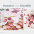 Der Rose 300pcs Artificial Silk Pink Rose Petals for Aisle Centerpieces Table Confetti Party Favors