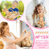 Seenelling 8 Sets Rabbit Blindfolded Diaper Changing Baby Shower Games Boys Girls Baby Dolls Diapers for Bridal Shower
