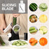 Cambom Rotary Cheese Grater Hand Crank Cheese Shredder for Fresh Cheese, Vegetable, Nuts,Non-slip Suction Base, Three