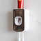 LUEXBOX 2 Slot Toothbrush Holder and Toothpaste Dispenser Wall Mounted, Automatic Toothpaste Squeezer,