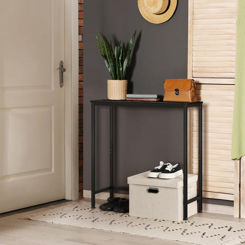 YBING Narrow Console Table Small Entryway Table Thin Table Sofa Side Table Hallway Table for Living Room Foyer Bedroom