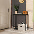 YBING Narrow Console Table Small Entryway Table Thin Table Sofa Side Table Hallway Table for Living Room Foyer Bedroom