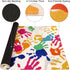 3'x5' STARUIA Colorful Kids Rug for Playroom, Washable Handprints and Footprints Rugs for Kids Room Boys and Girls
