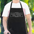 Funny BBQ Apron for Men - Make America Grill Again, Adjustable Large Size, Poly/Cotton with 2 Pockets