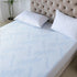 Nano-Cooling Fiber Mattress Protector King Size (76" x 80"), 100% Waterproof, Unrivaled Comfort for Every Family