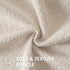 Pack 1 Decor,24x12 Inch MIULEE Textured Boucle Throw Pillow Cover Beige Accent Solid Lumbar Pillow Case Decorative Soft