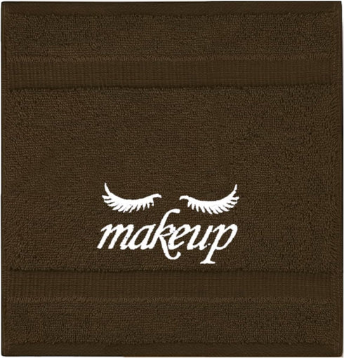 Set of 6 Makeup Remover washcloth. Turkish Cotton Perfect for Makeup Bag!