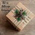 Pinecone Berry Pine Twig Christmas Ornaments, Set of 8, Glittered Snowflakes and Bells with Pine Cones and Red Berries
