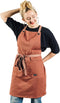 Caldo Crossback Kitchen Apron for Cooking - Mens and Womens Professional Chef