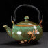 Set, Set, 1 6 Set(FDMH-GREEN) KEYDUACU Japanese Tea Kiln-Formed Ceramic Tea Plum Blossom Embossed, Includes Teapot