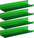 15" 4 Pack upsimples Acrylic Shelves for Wall Decor, Display Shelf Perfume Organizer for Bathroom, Bedroom, Living