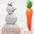 4 Pcs Artificial Fake Vegetables Carrots Decor - Faux Lifelike Simulation Plastic Carrot for Home House Kitchen Party