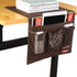 Bedside Storage Organizer - Classic 4 Pockets Table Cabinet Caddy for Remotes, Phone, Glasses, Coffee