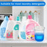 GAQWOK 4PCS Silicone Laundry Detergent Cup Holder - Liquid Laundry Detergent Dispenser Cups Reusable, Flexible Washable