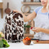 Brown Cow Print Blender Cover, Kitchen Appliance Stand Mixer Protector, Anti-Fingerprint Cover for Dining Room
