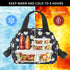 Insulated Lunch Box for Women, Designer Small Lunch Cooler for Office Work, Fit Fresh Thermal Hot Lunch Bag