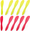 10 Pieces Multi Purpose Plastic Butter Spreader Knife, Versatile Frosting Knives for Soft Cheese Cream Icing, 7 x 1.4